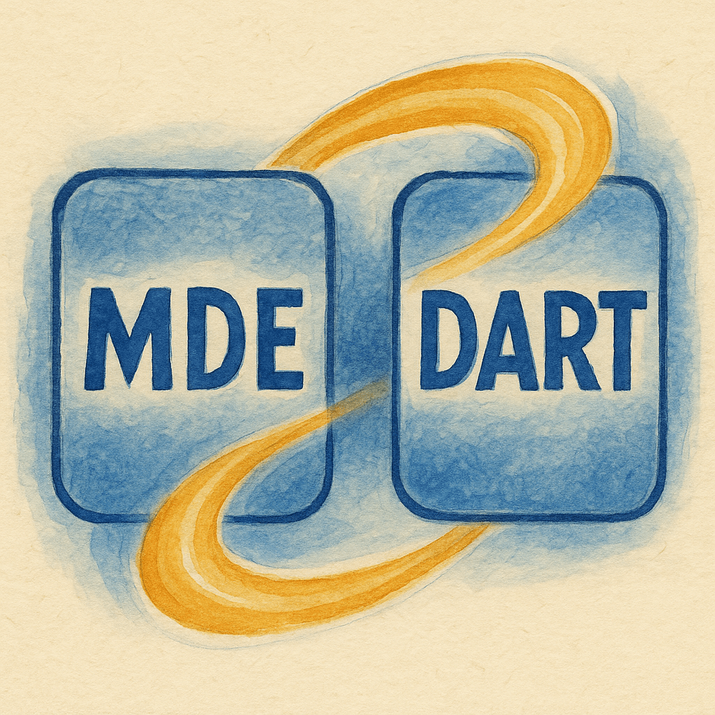 Illustration of a Disney itinerary with Dart the fox